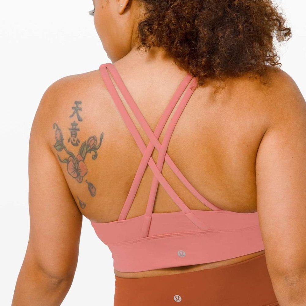 Energy Bra High Neck Long Line Tough Fabric